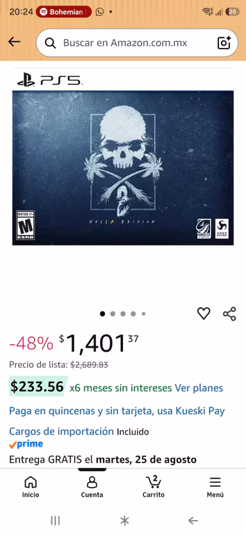 Amazon: Dead Islan edición Hell-A PS5