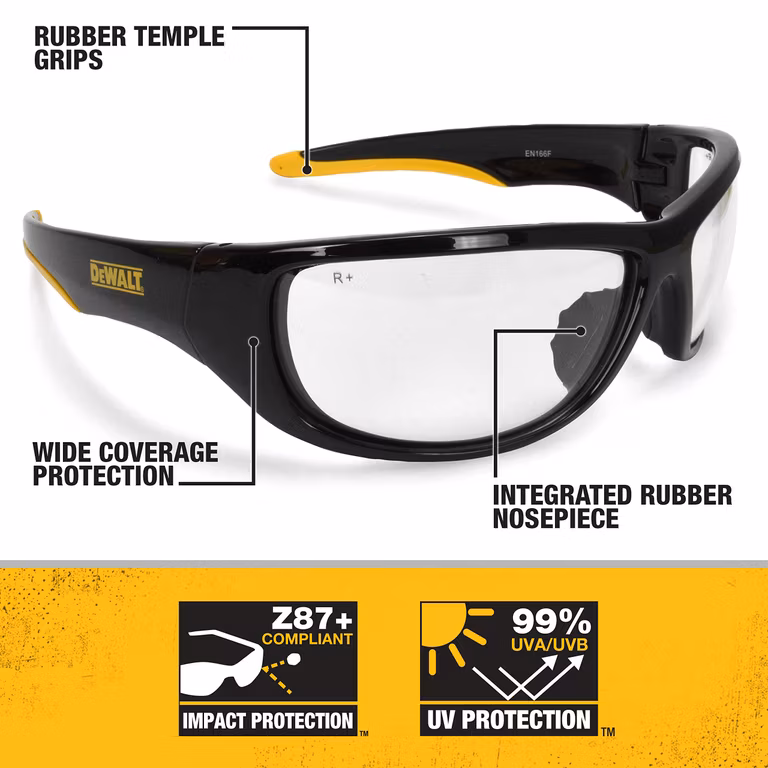 AMAZON: DeWalt Dominator - anteojos de seguridad