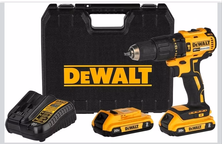 Amazon: DEWALT Taladro Percutor Atornillador de 1/2" (13mm), Brushless