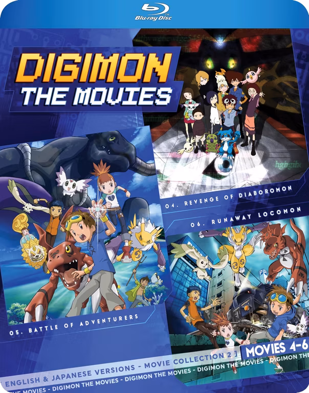 Amazon: Digimon the Movies 4-6 Collection [Blu-ray]