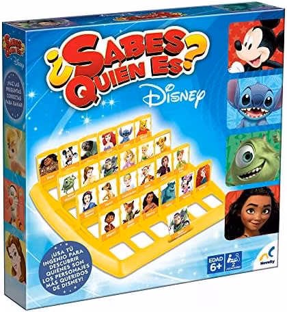 Amazon: Disney Juego de Mesa Infantil ¿Sabes Quién Es?
