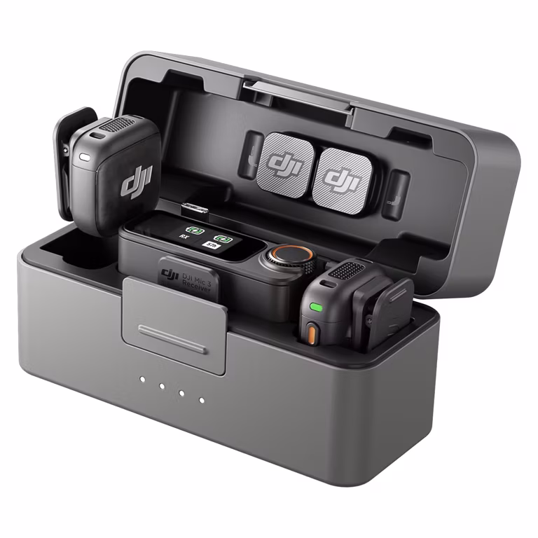 Amazon: dji Mic 3 (2 TX + 1 RX + Estuche de Carga)