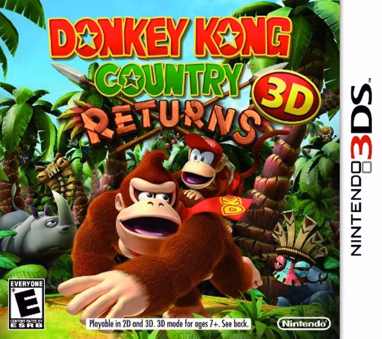 Amazon: Donkey Kong Country Returns 3D para Nintendo 3DS