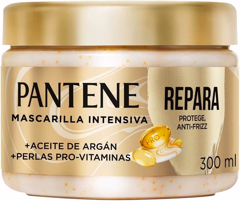 Amazon: DOS (2) Pantene Mascarilla para Cabello Repara 300 ml | Planea y Ahorra ($38.2 c/u)