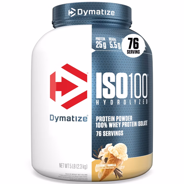 Amazon Dymatize ISO100 Proteína Aislada Hidrolizada de Suero 5 libras