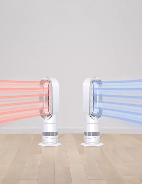 Amazon: Dyson Ventilador y Calefactor AM09 - Sin aspas, con placas de Cerámica.