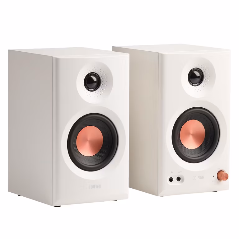 Amazon: Edifier MR3 Bluetooth Powered Studio Monitor Speakers2.0 36 Watts (White)