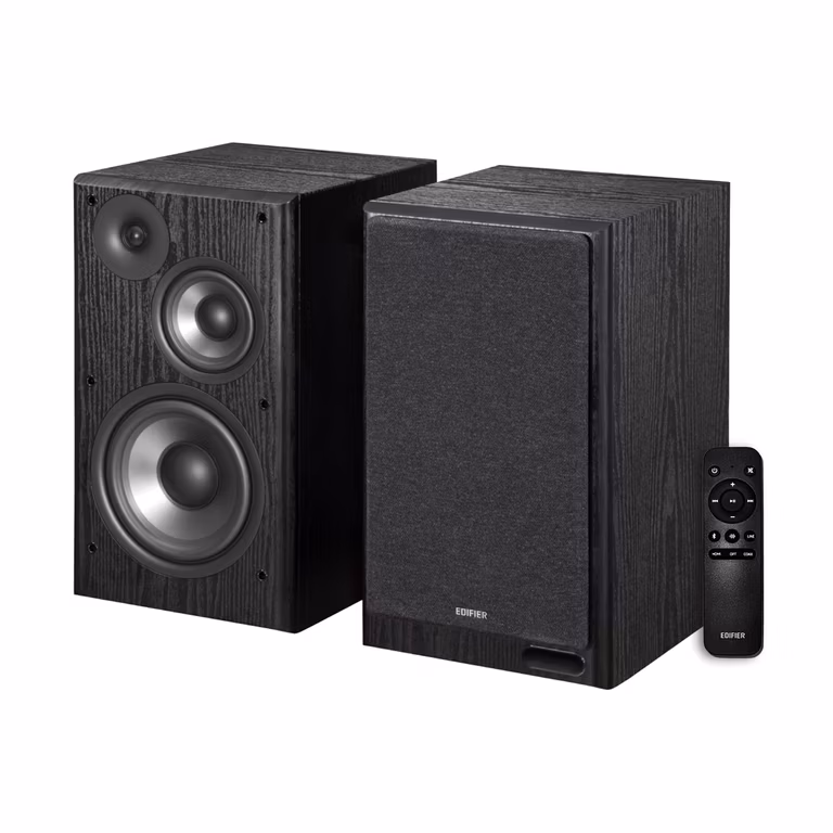 Amazon: Edifier R2750DB MKII - Altavoces monitor de estudio activo de 3 vías de 144 W con salida de subwoofer (Bonificacion Banamex)