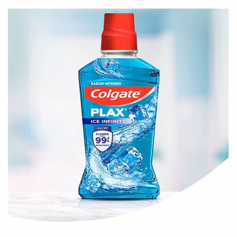 Amazon: Enjuague Bucal Colgate Plax Ice Infinity 500ml | 3 x 2 | con Planea y Ahorra | Comprando 6Pz