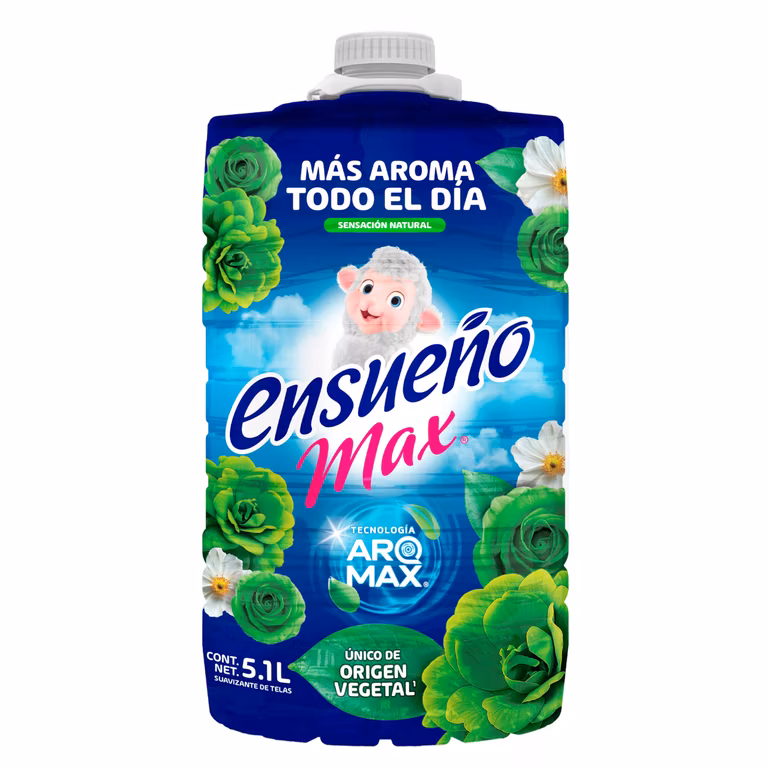 Amazon: Ensueño Max Sensación Natural ó Frescura Primaveral 5.1 Lt |$75 c/u comprando 2|