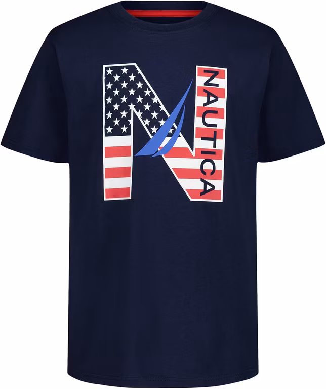 Amazon envío con prime. Playera náutica talla 10-12 muy buena calidad pero no le gustó a mi hijo. Dense