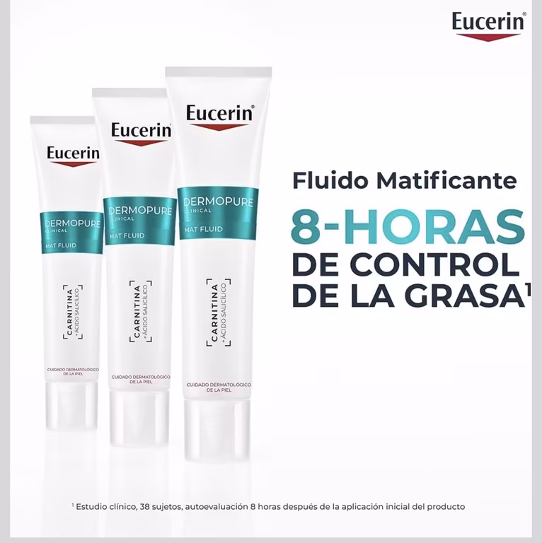 Amazon: EUCERIN DermoPure Fluido Facial Hidratante Matificante Para Piel Grasa | Planea y Ahorra