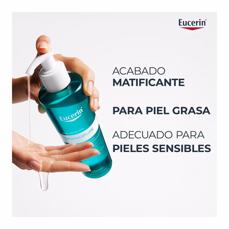 Amazon: Eucerin Gel Limpiador Facial (Piel Grasa y con Imperfecciones)