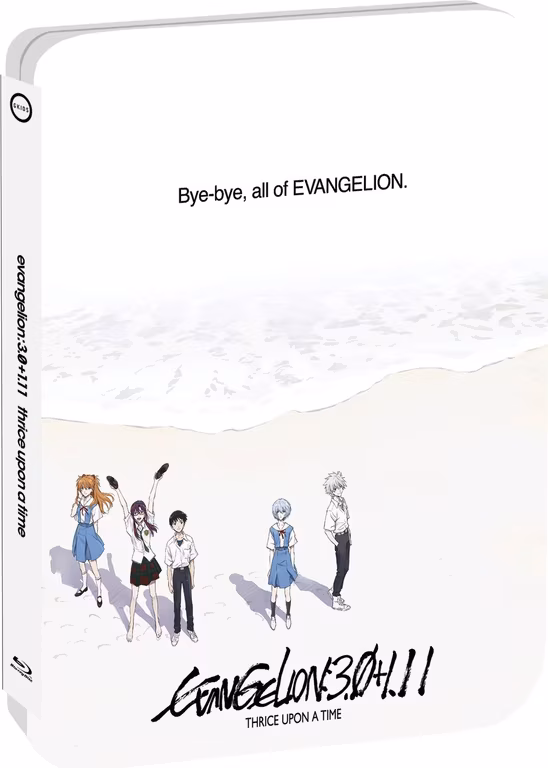 Amazon: Evangelion: 3.0+1.11 Thrice Upon a Time - Limited Edition Steelbook [Blu-ray]
