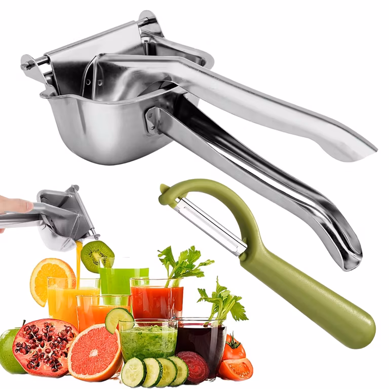 AMAZON: Exprimidor Manual de Frutas, Acero Inoxidable, para Limón, Naranja y Limas
