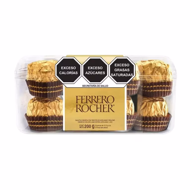Amazon: Ferrero Rocher 16 piezas 200g