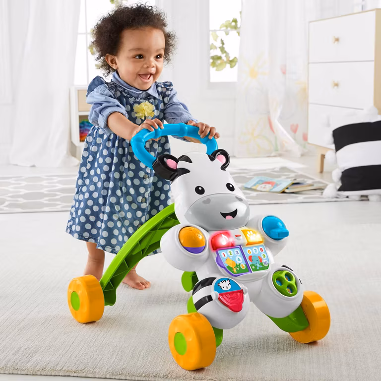 AMAZON. Fisher-Price Andadera Cebra de Aprendizaje 6+ Meses |