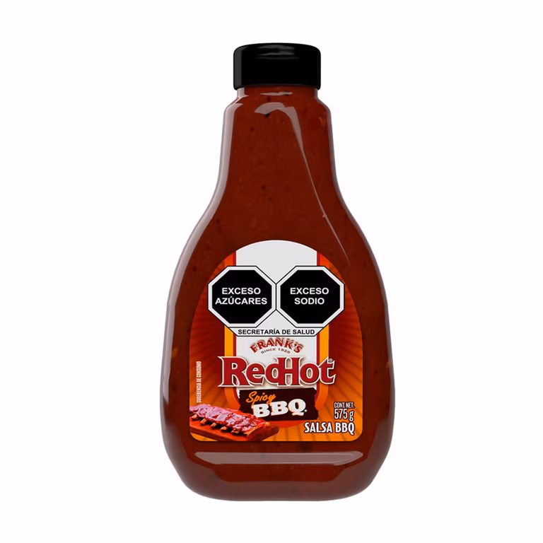 AMAZON: Franks Red Hot Spice BBQ Salsa 575 g (Cupón del vendedor)
