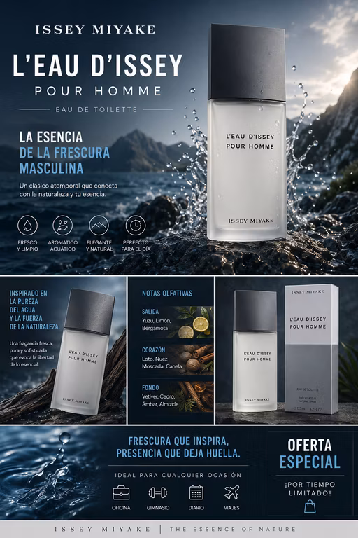 Amazon: Frescura y Elegancia | L’Eau d’Issey EDT