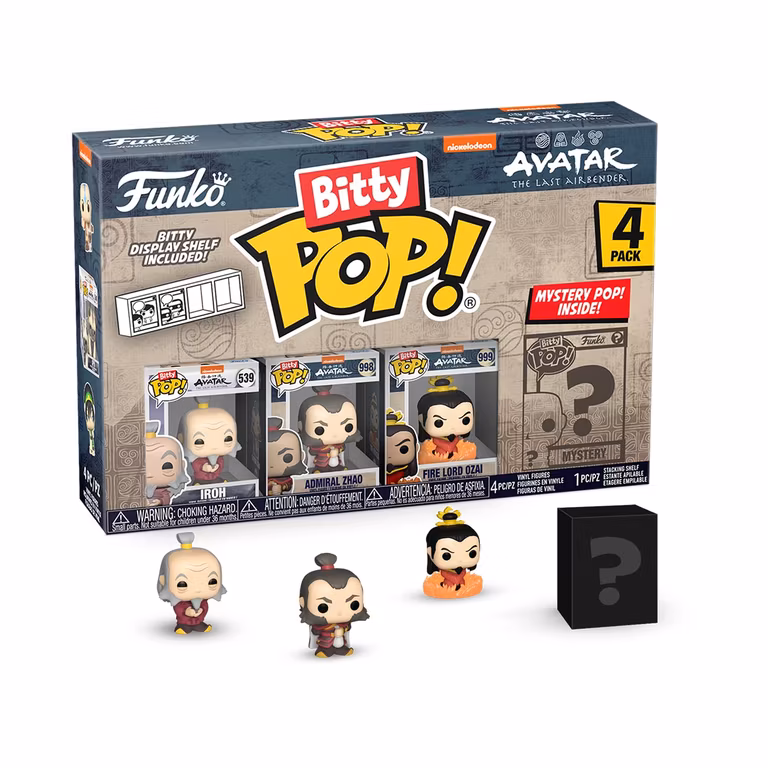 AMAZON: Funko Bitty Pop!: Avatar: The Last Airbender Mini Collectible Toys 4-Pack