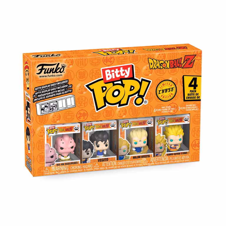 Amazon: Funko Pop! Bitty: Dragon Ball Z 4 Pack (minimo historico)