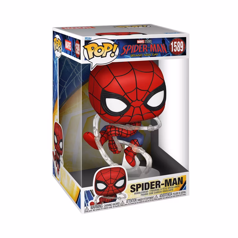 Amazon: Funko Pop Jumbo Spiderman Brand New Day