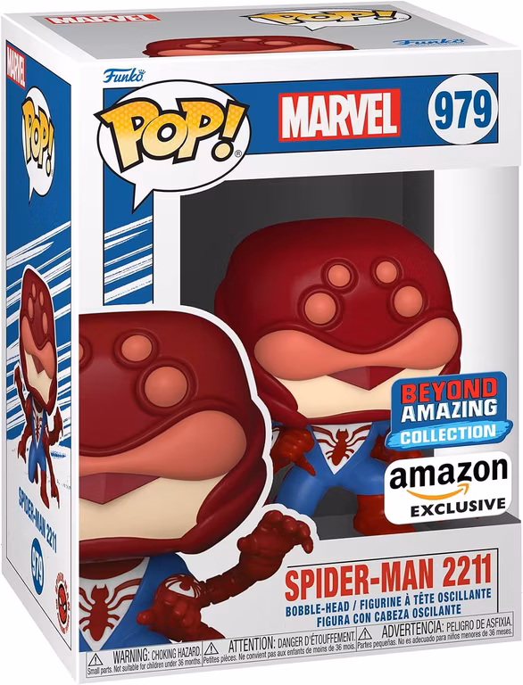 Amazon: Funko Pop! Marvel: Year of The Spider - Spider-Man 2211 - Amazon Exclusive