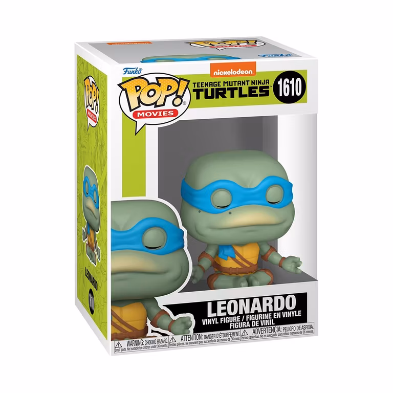 Amazon: Funko Pop! Movies: Teenage Mutant Ninja Turtles (TMNT)) - Leonardo Meditating + Balón de regalo