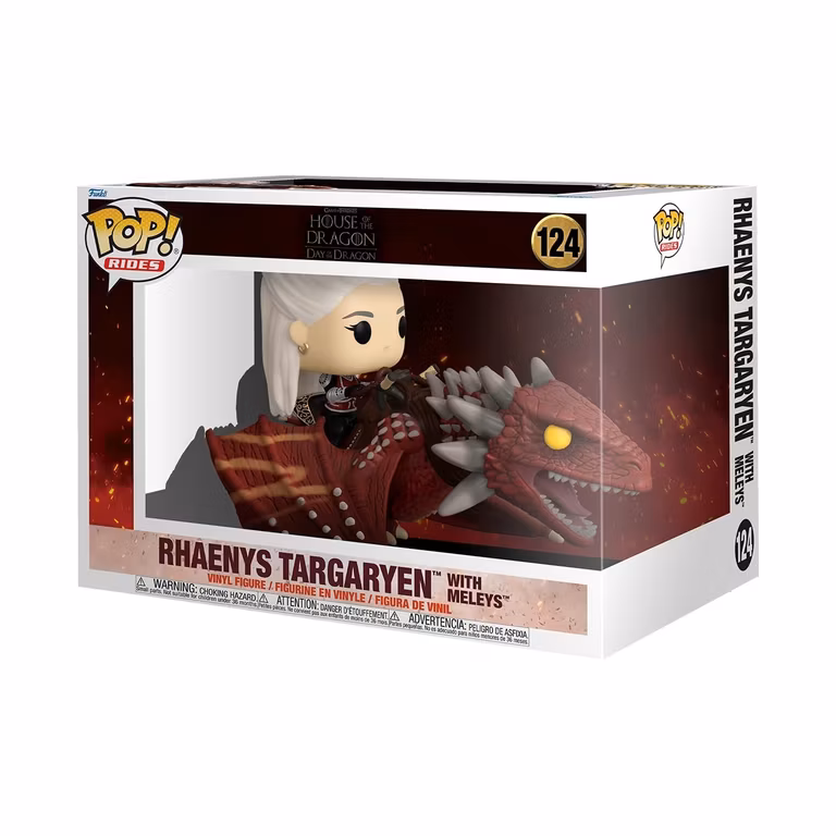Amazon: Funko Pop Rhaenys Targaryen y Meleys - House of the Dragon