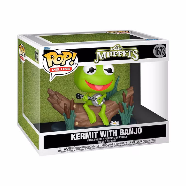 Amazon: FUNKO Rana René (O Kermit) en su tronco