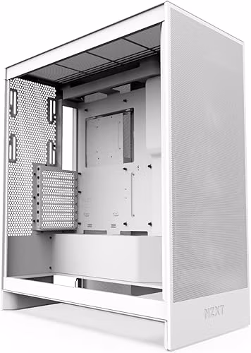 Amazon: Gabinete NZXT H7 Flow RGB color blanco