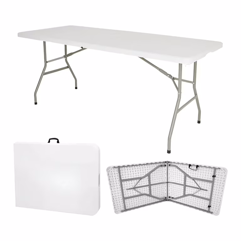 Amazon: GAON. Mesa Plegable de Plastico Tipo Portafolio