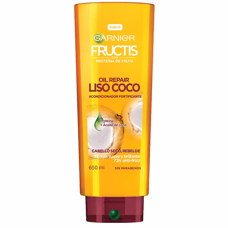 Amazon: Garnier Fructis Acondicionador Oil Repair Liso Coco, 650 ml