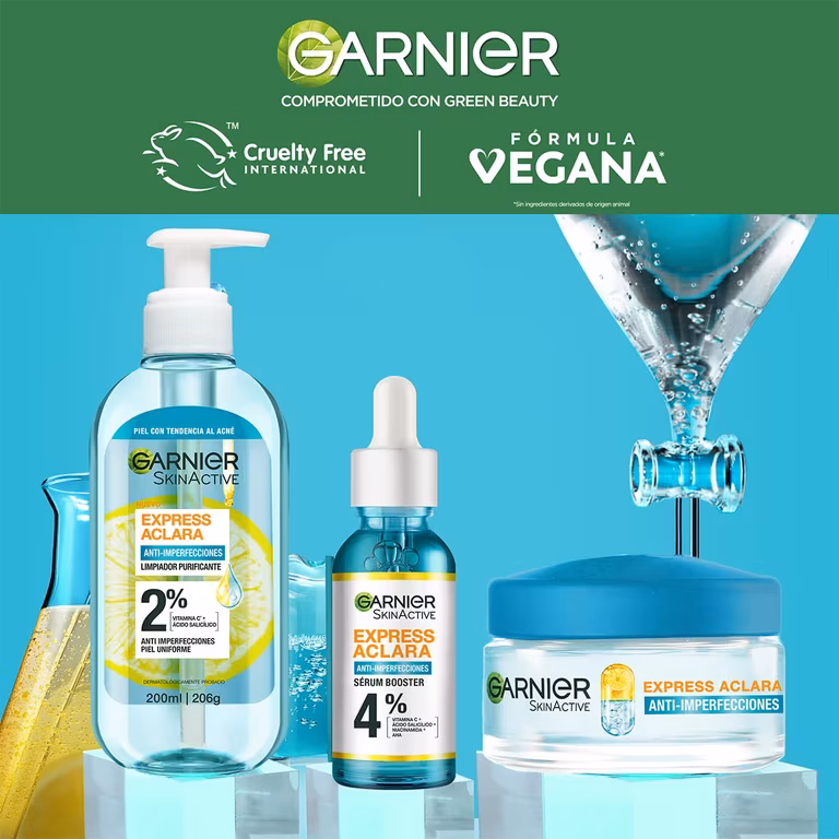 AMAZON: Garnier Skin Active Kit Express Anti Imperfecciones, (Planea y Ahorra)