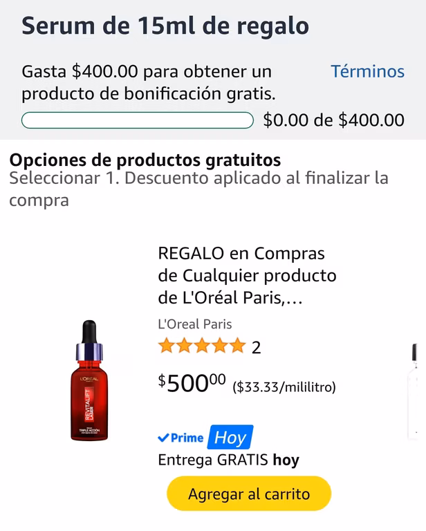 Amazon: Gasta $400.00 para obtener un producto de bonificación gratis. ||| PRODUCTOS MAYBELLINE