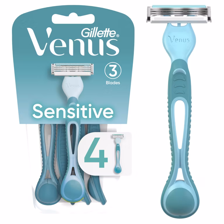 Amazon: Gillette Venus Simply 3 Sensitive Women's Disposable Razors - 4 Pack