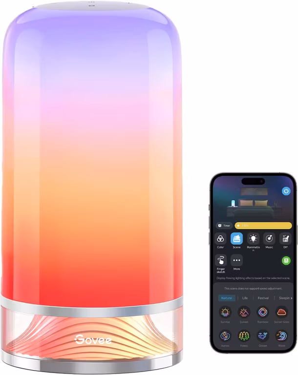 Amazon: Govee Lámpara Inteligente de mesa