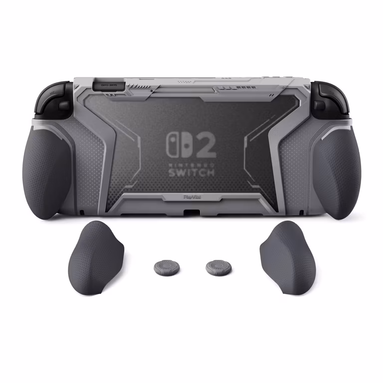 Amazon: Grip Funda Protectora con Agarre Intercambiable para Nintendo Switch 2 (compatible con el dock) | PlayVital Above & Beyond