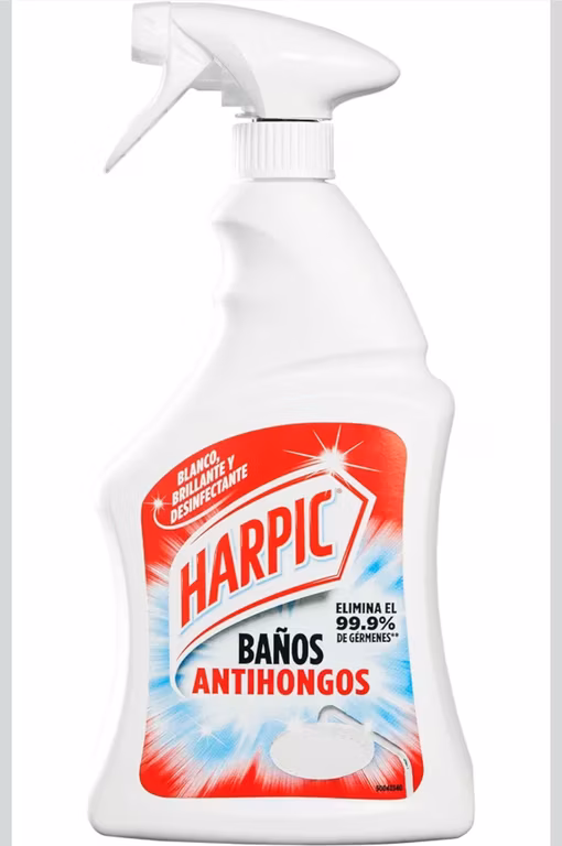 Amazon: Harpic Anti Hongos para Baños con Atomizador, 650ml, 650 mililitro, comprando 2 | Planea y Ahorra