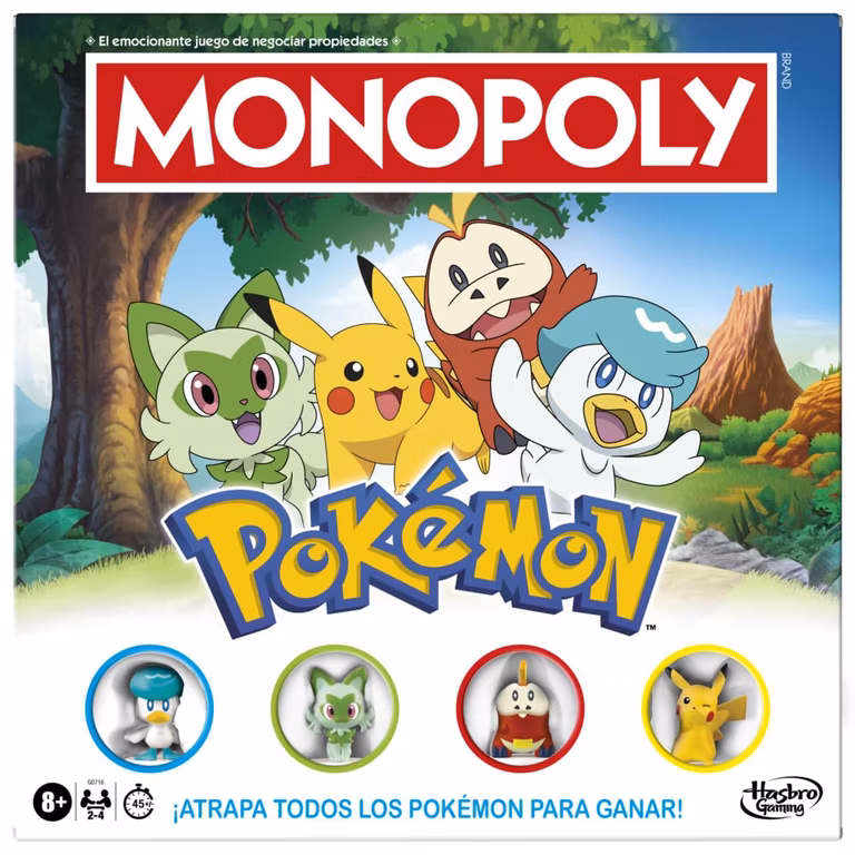 Amazon: Hasbro Gaming Monopoly Edición Pokémon