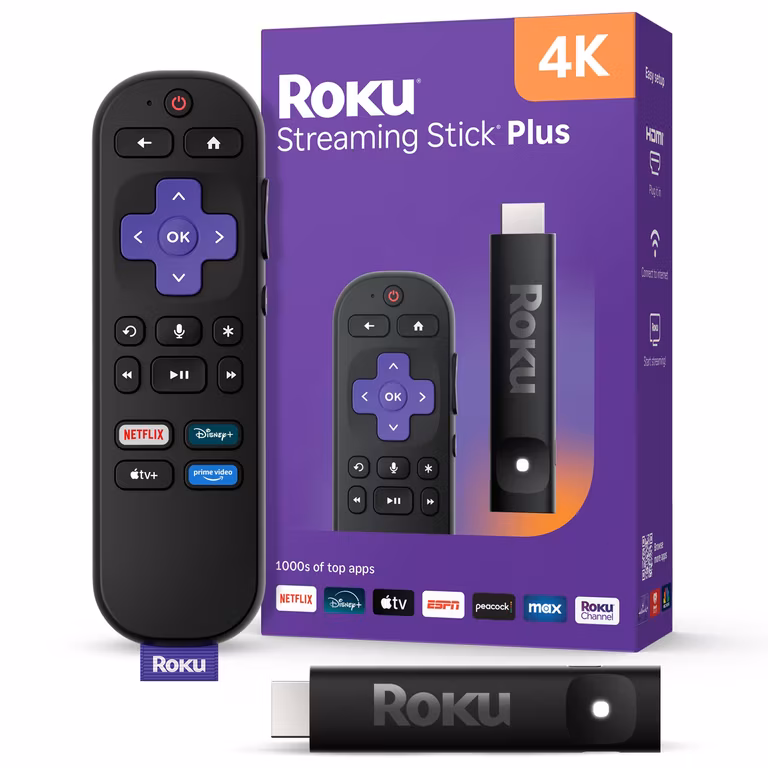 Amazon: Haz clic para una vista completa Roku Streaming Stick Plus