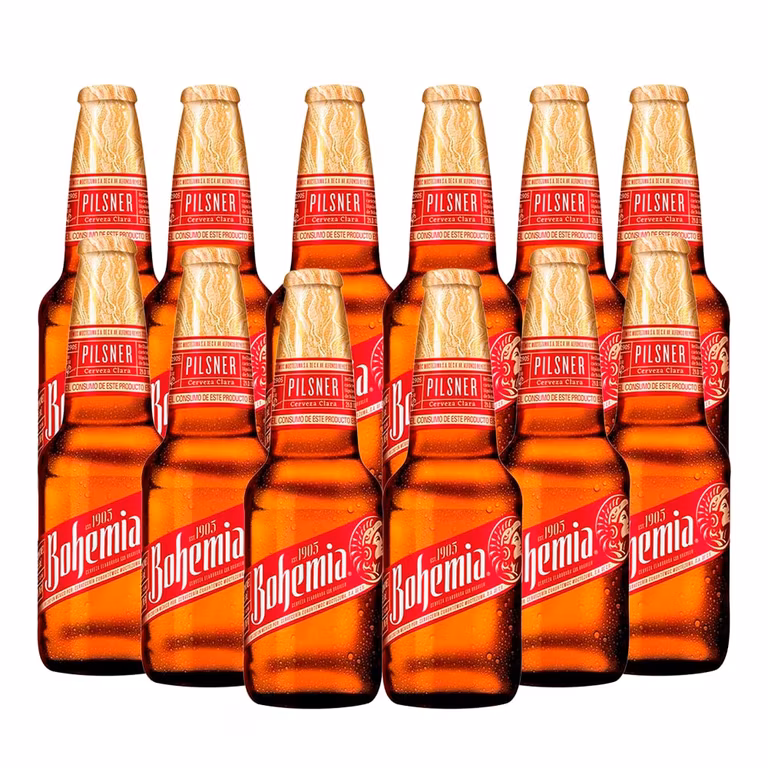 AMAZON: Heineken Bohemia Pilsner Cerveza Lager 24 Botellas 355ml