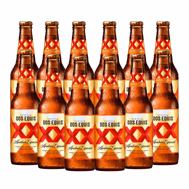 Amazon: Heineken Cerveza Dos Equis Ámbar 24 Botellas De 355Ml