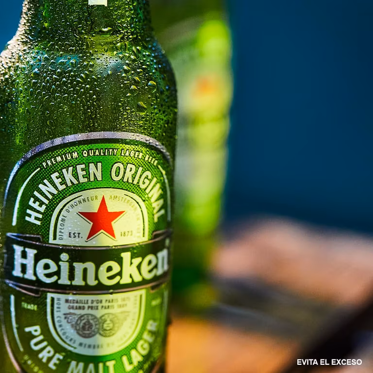 Amazon: Heineken Cerveza Lager Rubia Pack 24 Botellas 355ml