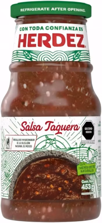 Amazon: Herdez Salsa Taquera (o verde) Frasco de 453 gr (Precio comprando 10 + planea y cancela)