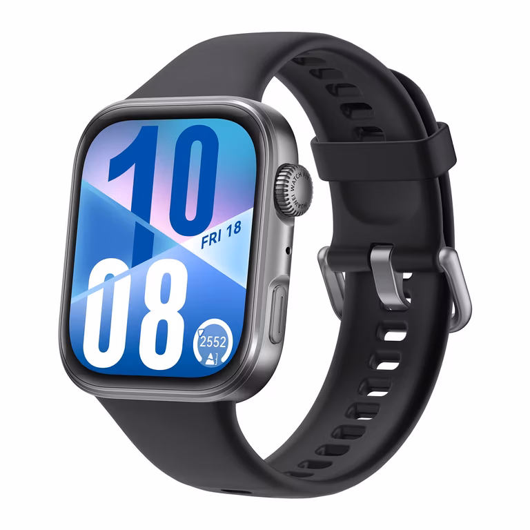 AMAZON: HUAWEI Watch FIT 4 Smartwatch con GPS, Pantalla de 1.82", hasta 10 días de Batería, iOS & Android, Negro y Morado