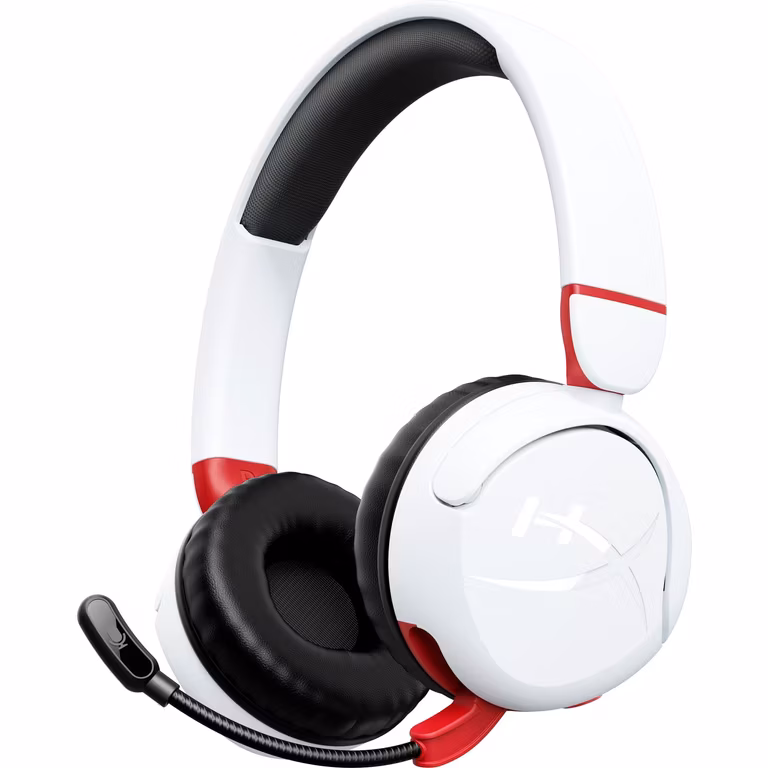 Amazon: HyperX Cloud Mini, Audífonos inalámbricos para Gaming, Blanco