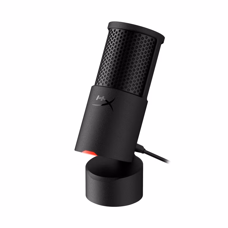 Amazon: HyperX SoloCast 2 - Micrófono Condensador USB para Juegos para PC, USB-C a USB-A, Filtro Pop Incorporado, Montaje Interno de Choque