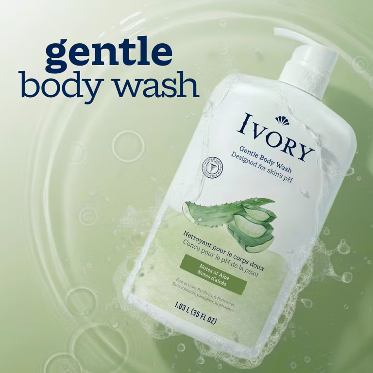 AMAZON: Ivory Jabón Líquido Corporal Aloe Vera con Dispensador 1035 ml