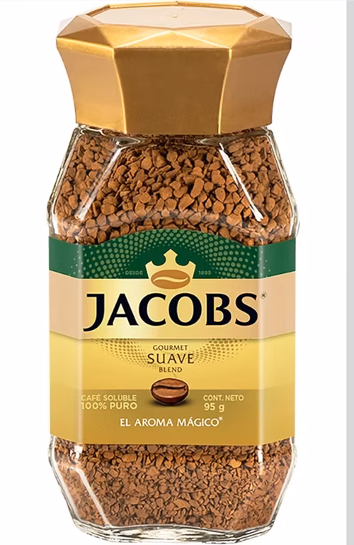 Amazon: Jacobs Suave | Café Soluble Liofilizado | 95g | Instantáneo | Gourmet